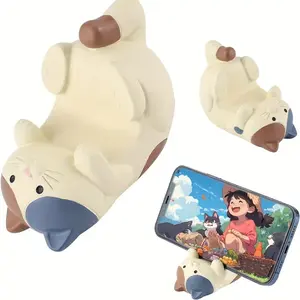 Cute Cat Style Phone Stand, Desktop Multi-Functional Holder, Cell Phone Holder, Perfect for Desk Use, Stylish, Practical and Durable Smartphone Accessory