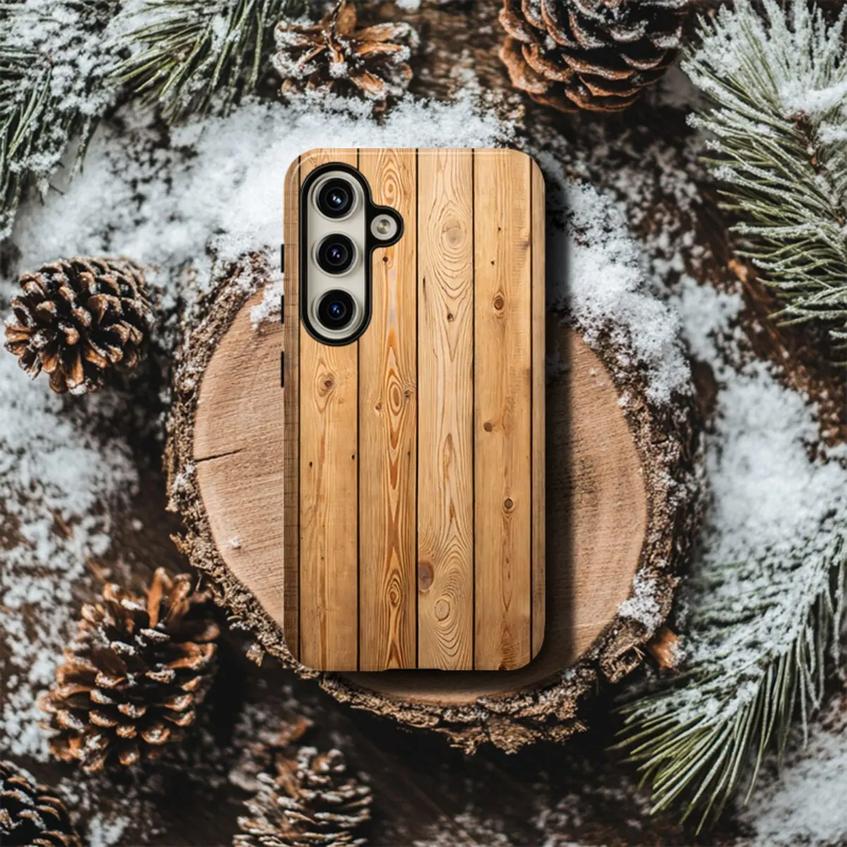 Wooden Planks Style Unique Art Design Two-In-One Film Case, Tough,Dual Layered Case for Superior Protection, for Galaxy S26 Ultra Plus S25 Edge S24 Fe S23 S22 S21 A71 A56 A55 A54 A53 A52 A36 A35 A34 A26 A25 A23 A16 A15 A13 A13 A06 A04s Note20Ultra