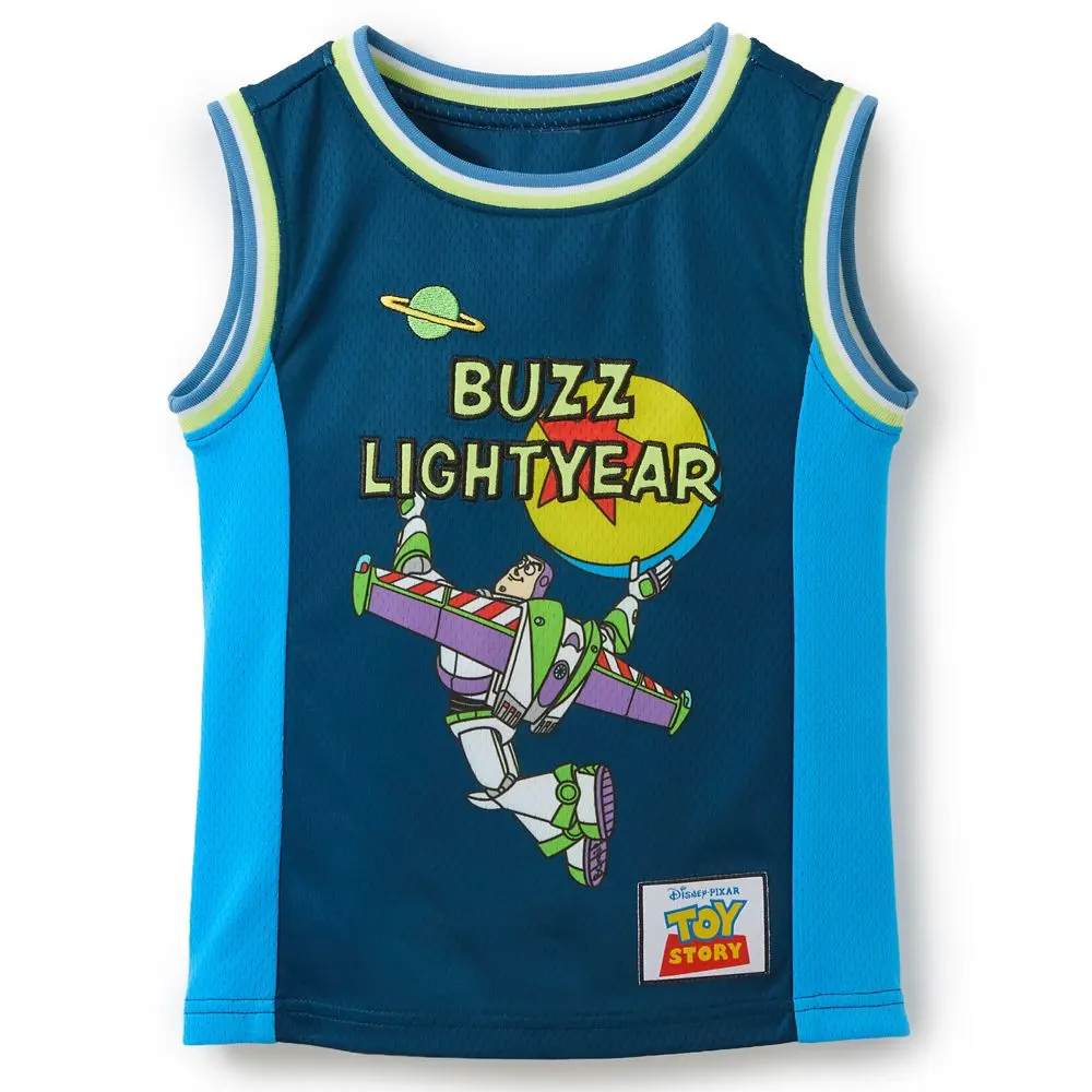 Disney Store Buzz Lightyear Basketball Jersey for Kids – Toy Story