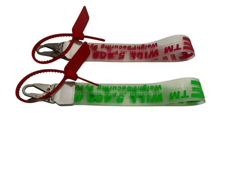 PVC Wristlet Keychain, Simple Solid Color Strap Lanyard for Car Keys, Lightweight EDC Accessory, Keychains for Women & Men's Stuff