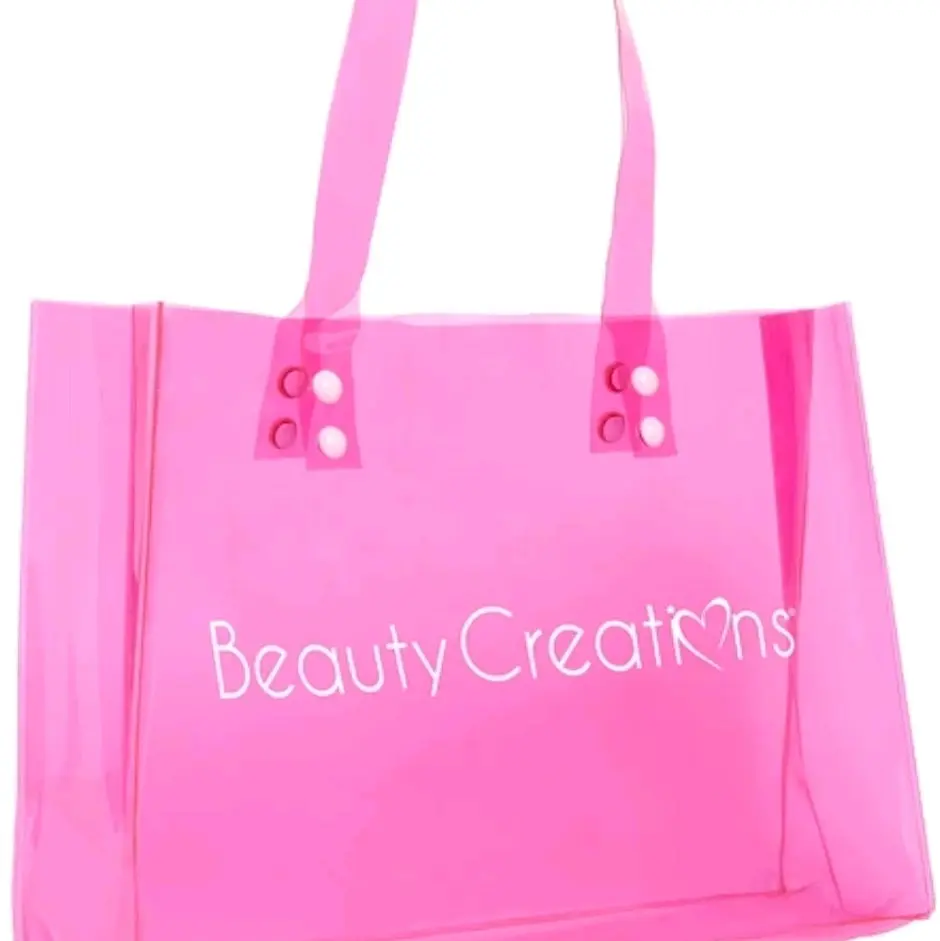 Beauty Creations Large Pink Tote Bag