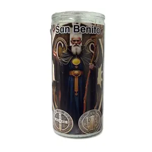 Vela de 14 días de San Benito, contra brujería, maleficios