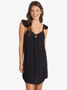 Roxy Future Thoughts Woven Strappy Mini Dress