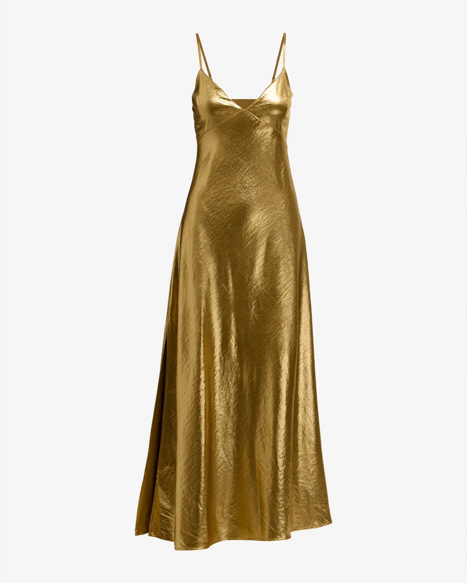 gold slip dress maxi Banarasi Zari Brocade Fabric (Choti Buti ) Golden Unstitched Dress Mat –  Mohsin Textiles main image 1