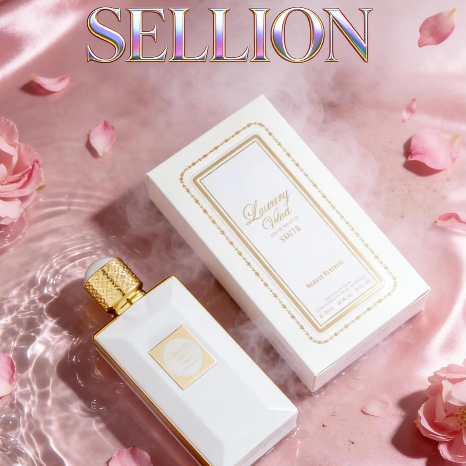 SELLION Women's Intensely White Premium Long-Lasting Eau de Parfum - Single Item, Floral Rose, Vibrant Choco Musk Fragrance, Amber, Fruit-Flavored, Juicy, Perfumed, Sprayer Women's Fragrance, Amber Women's Fragrance