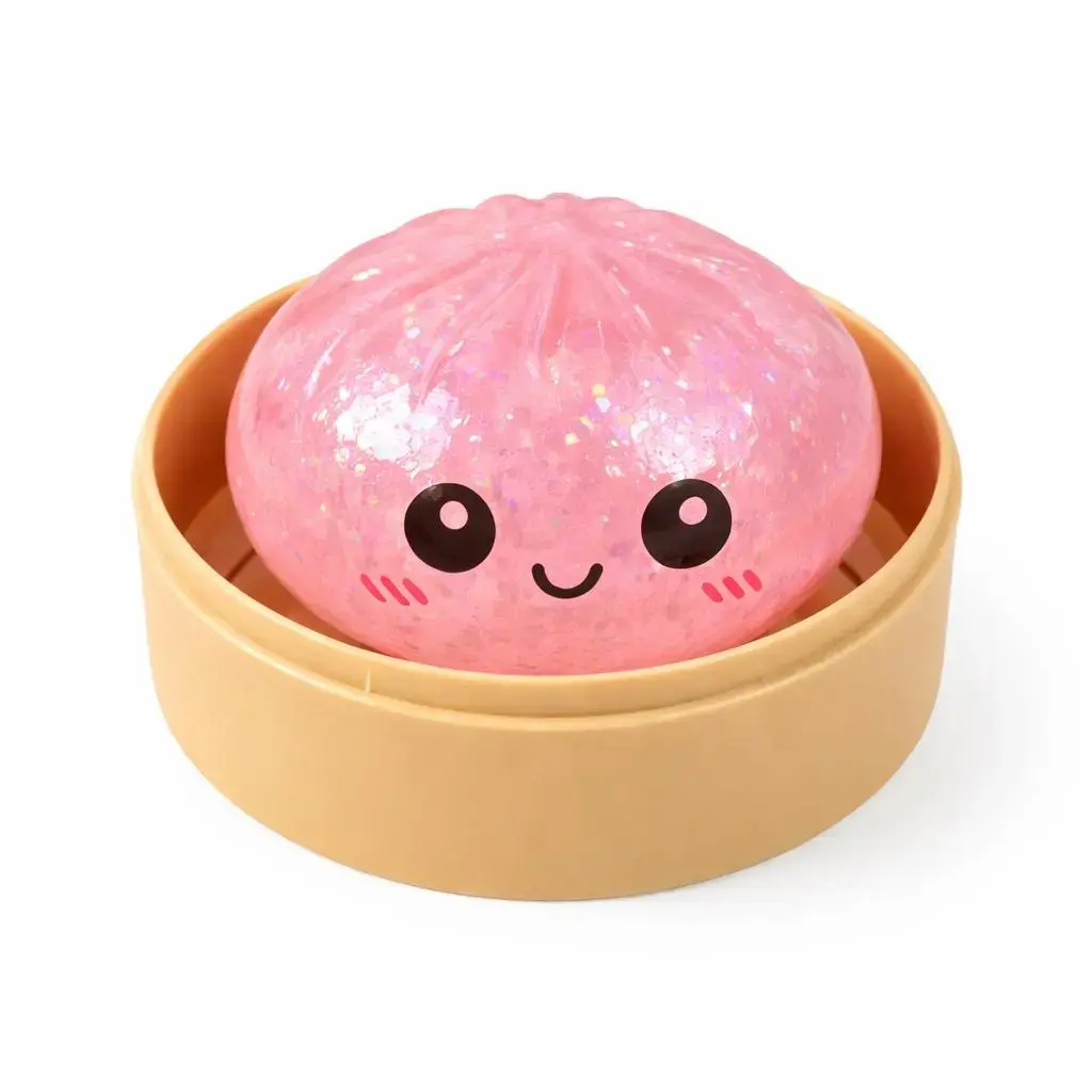 Bright Pink Dumplings