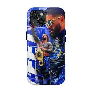 Jey Uso Jimmy Uso WWE Yeet Tough Phone Case Wrestling Fan Aesthetic Shockproof Protective Cover For iPhone 11-17 Pro Max/Plus & Samsung Galaxy S23-S25