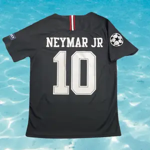 18 19 Away Black Neymar 11 Short Sleeve Soccer Jersey