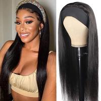 Headband straight wig