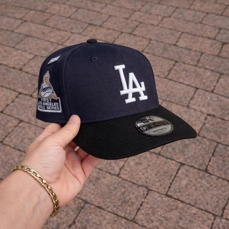 New Era 59FIFTY MLB Fitted Baseball Cap – NY Yankees & LA Dodgers Premium Side Patch Edition, Raised Embroidered Logo, Structured Crown Streetwear