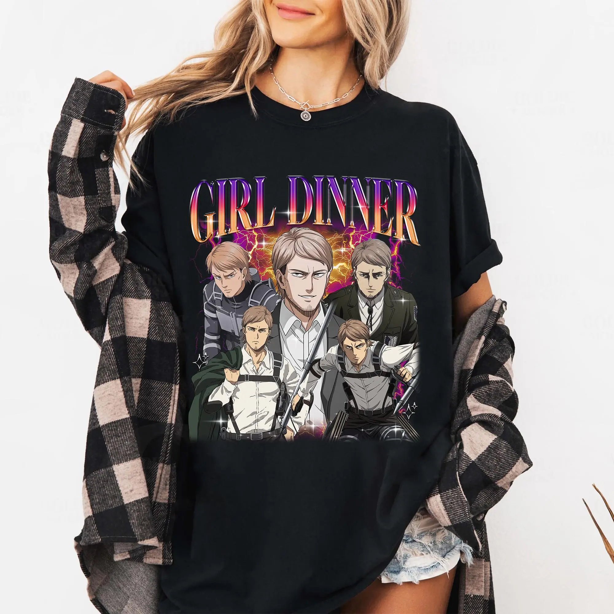 [Sale Up To 50%] Limited Jean Kirstein Shirt, Attack On Titan Unisex T-shirt, Anime Manga Shirt, Gift For Otaku, Girl Dinner Shirt, Graphic Streetwear T-shirt