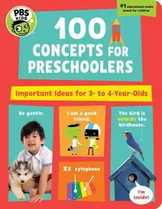USED-PBS Kids 100 Concepts for Preschoolers, 8: Important Ideas for 3-4 Year-Olds by Pbs Kids, The Early Childhood Experts at (Board book)