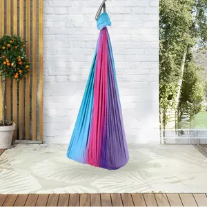 Dual-Layer Sensory Rocking Hammock Chair for Kids & Adults – Soothing Deep Pressure, Autism, ADHD, Sensory Therapy, 360° Swivel, Heavy Duty, Indoor/Outdoor, 300 lbs – Size: 1.5*1.4m