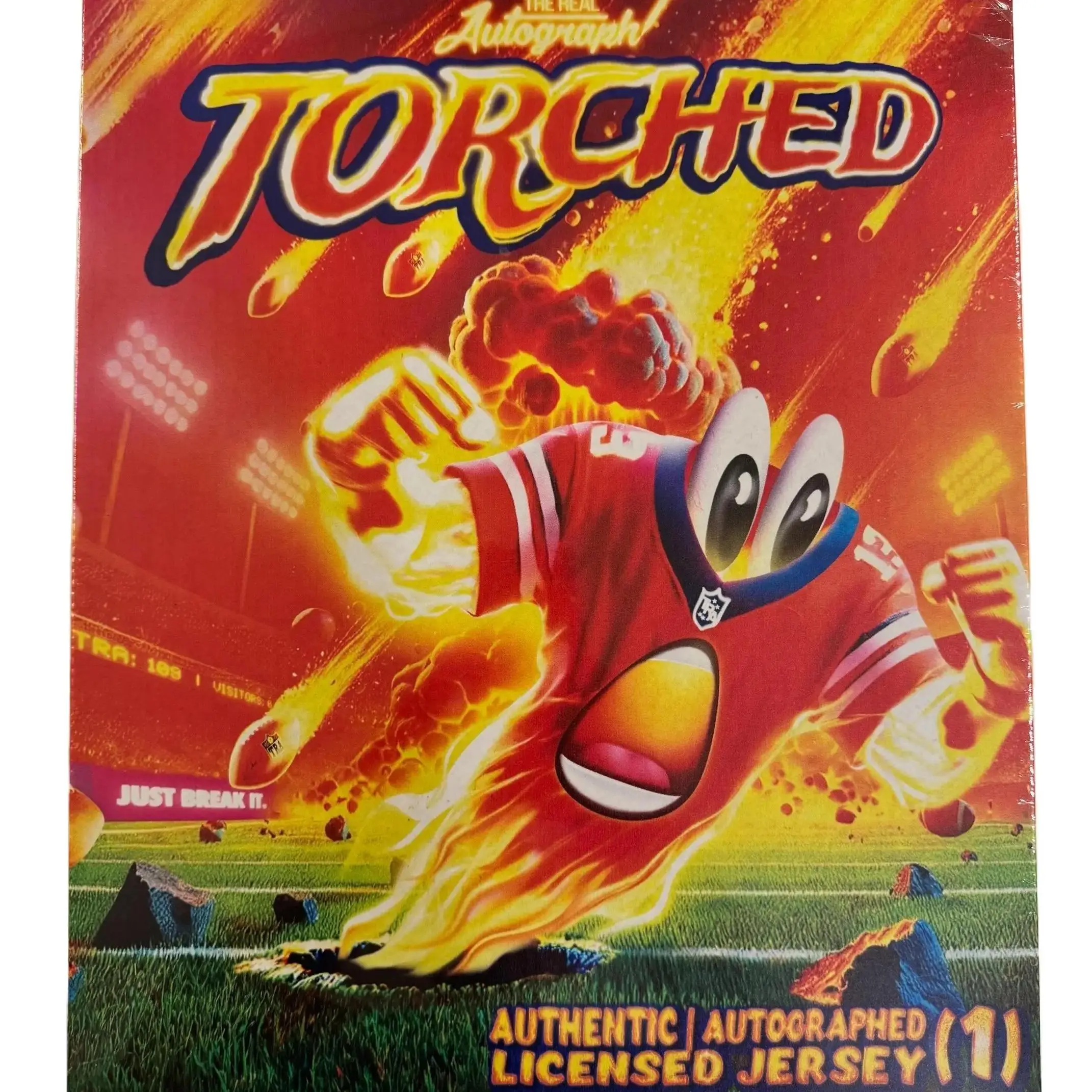 TORCHED Authentic NFL Jersey - The Real Autograph