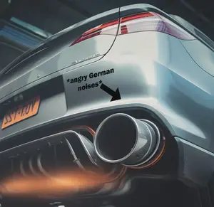 Angry German Noises Arrow, cool decal,car sticker decal