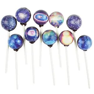 Galaxy Lollipops Star Designs