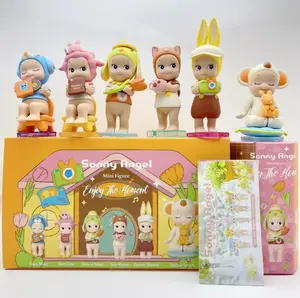 Sonny Angel Enjoy The Moment Full Set Mini Figures Collection Cute Kawaii Blind Box Display Shelf Decoration Gift