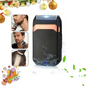 New popular rechargeable shaver beauty set professional men's electric shaver beard trimmer shaving trimmer home travel beauty ideal item sharing