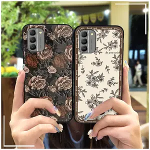 Durable Silicone Phone Case For Nokia G400 5G Cartoon Back Cover Soft case Cute Anti-dust Dirt-resistant Waterproof Protective Graffiti Anti-knock Fashion Design Phone Pouch TPU