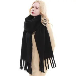 Chunky Scarf for Women Winter Warm Thick Scarves  Blanket Scarf