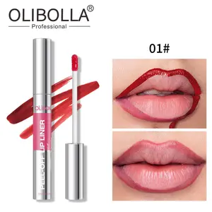 OLIBOLLA 8-Color Matte Tear-Off Lipliner - High- Finish, Moisturizing, Hydrating, Long-Wearing, Easy-to-Apply, Waterproof, Non-Smudging Makeup Products Single Item for Party, Festival Daily Use, Birthday Gift
