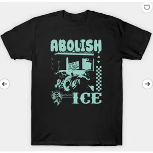 ✊🏾 100% Cotton Anti ICE Graphic Tee |   T Short Sleeve, Chinga La Migra Abolish ICE ICE OUT No One Is Illegal! # AbolishIce # IceOut # HumanRights # 100CottonTee # Tee # NoOneIsIllegal # TikTokMadeMeBuyIt # TikTokShop