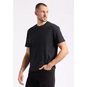 Kanto Men's Short-Sleeve Crew Neck Jersey T-Shirt, Black - BM24603