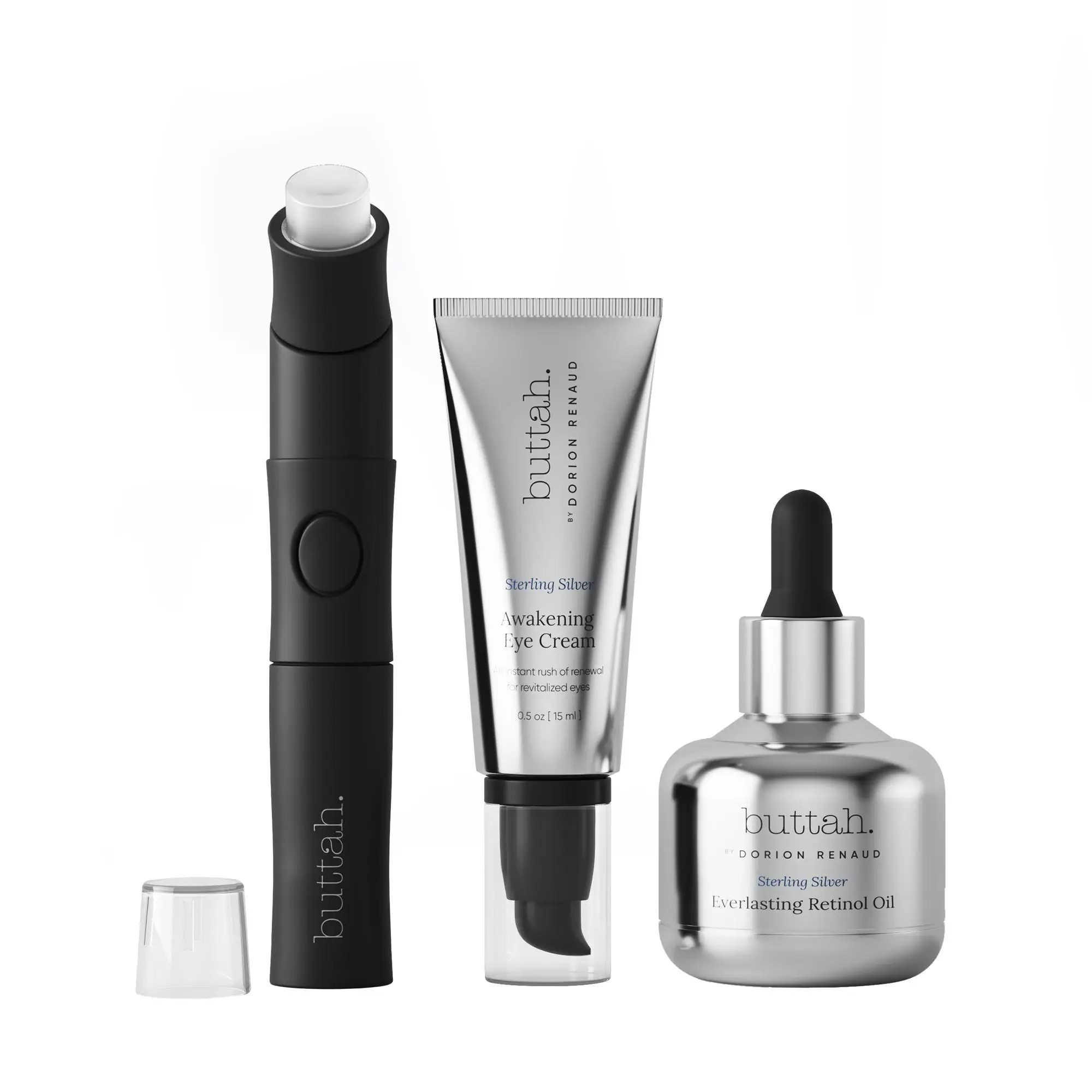 Buttah Skin Overnight Retinol Repair Skincare Set for Dark Spots & Even Skin Tone - Gentle, Non-Irritating Formula for Nighttime Skin Renewal