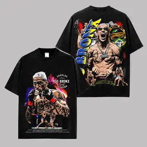Charles Oliveira "Do Bronx" T-Shirt, Brazilian UFC Legend Graphic Tee, Premium Cotton Fighter Shirt, Vintage Combat Sports Fan Apparel, Submission Master Warrior Streetwear, Gift For Charles Oliveira Fans, Unisex Graphic Tee