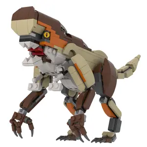 Steam Fun Dinosaur Building Model Kit, Moc Jurassic World Deformed Dragon, Educational Toy for Kids, Table Decor Gift, Stem Building Blocks, Creative Building Blocks