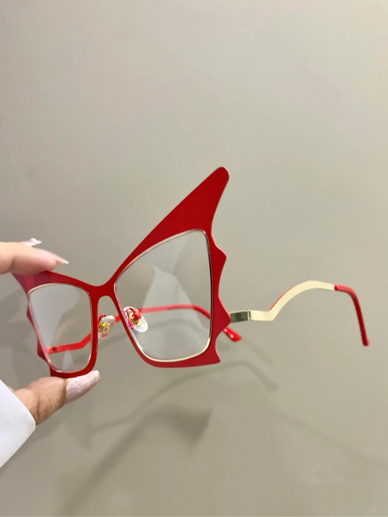 Cat Eye Frame Eyeglasses, Trendy Anti-blue Light Eyeglasses for Women & Men, Trendy Casual Eyeglasses, Fashion Eyeglasses for Work, Daily Clothing Decor, Perfect for Student Daily Use, Trendy Frames, Stylish Eyeglass