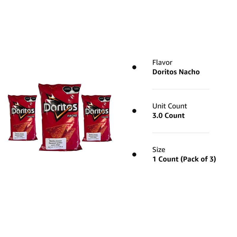 Doritos Nacho 3 pack