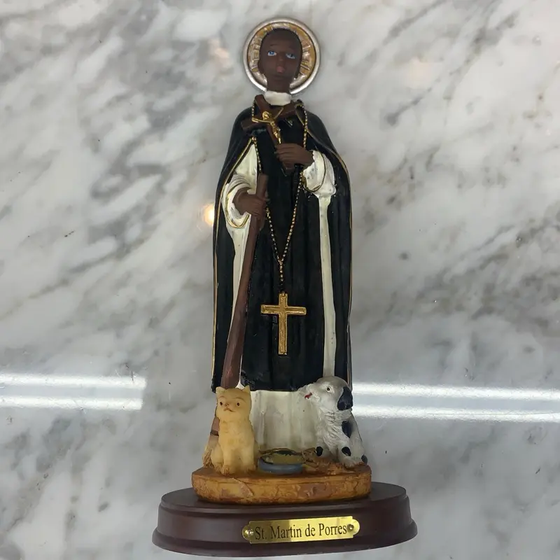 San Martin de Porres - 8”H