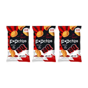 Popchips Chips BBQ, 2.25 Oz (3)
