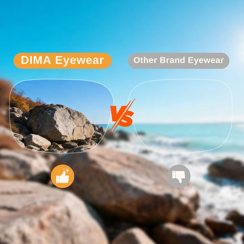 DIMA Eyewear - Ever Sunglasses , Stylish Eco-friendly Biodegradable Frame CR39 Lenses Black Espresso Tortoise Comfortable Fit Sun Protection