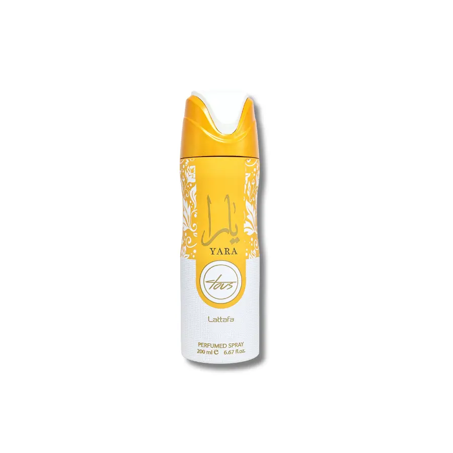 Lattafa Yara Tous Body Spray for Women, Tropical Coconut and Citrus Fragrance with Sweet Vanilla Notes, Vanilla Girl Perfume, 200ML / 6.8 fl oz, Edp Spray, Smelling Good, Women's Fragrance, Scent Layering, Clean Girl Perfume, Signature Scent