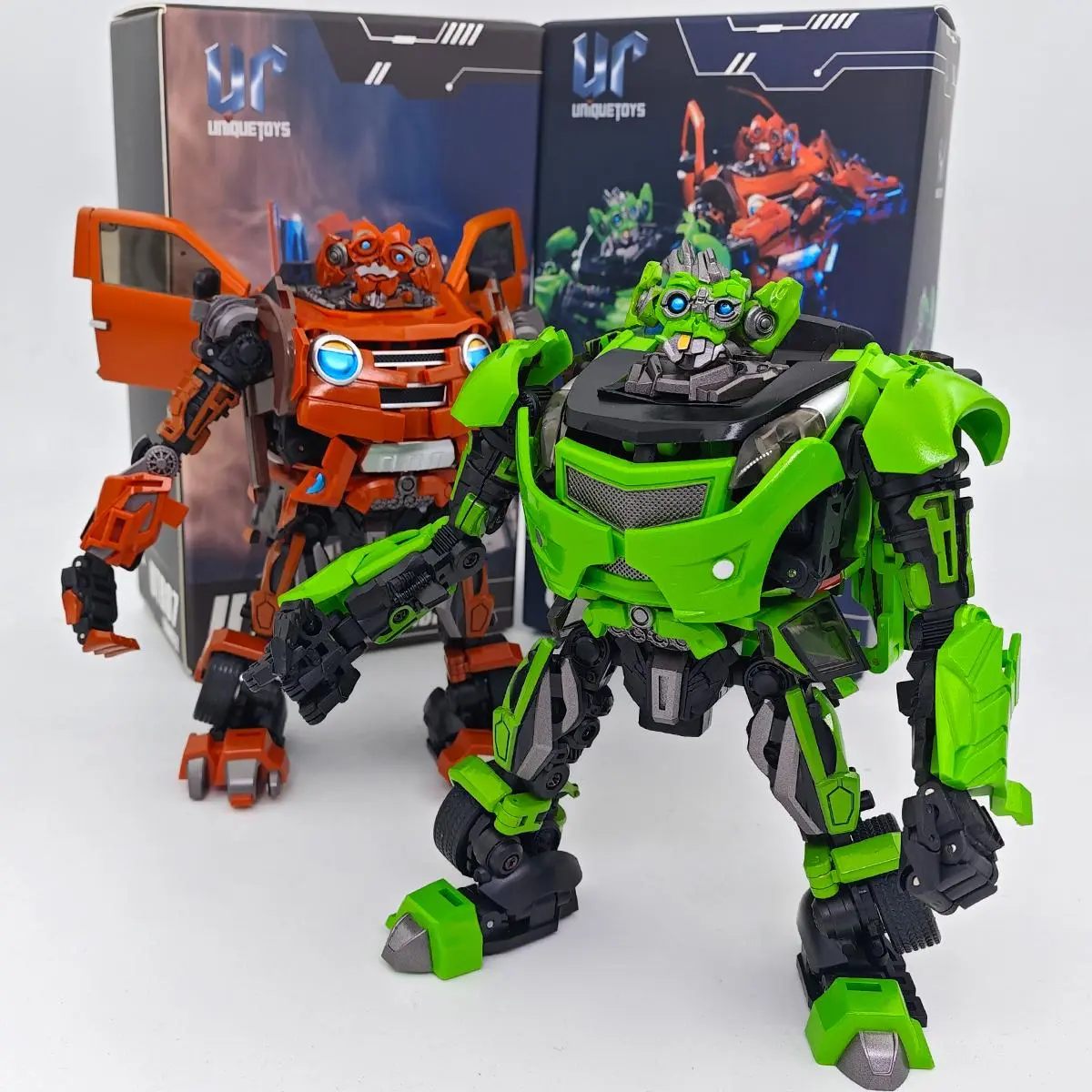 UT Transformation Unique Toys UT-R07 UT R07 R08 UT-R08 13cm Mudflap Dumber Trax Twins Alloy Action Figure Robot