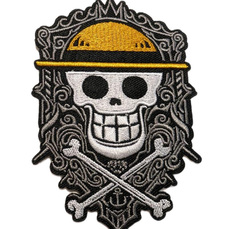 One Piece anime iron on patch 3 inches by 4 1/2 inches