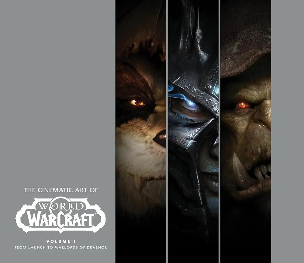 The Cinematic Art of World of Warcraft: Volume 1 - Lifestyle & Hobbies Comics & Manga Book with Concept Art, Artwork, Talented Artists, Stunning Visuals, Motion Details, Technical Process, Visual Gallery, Gaming