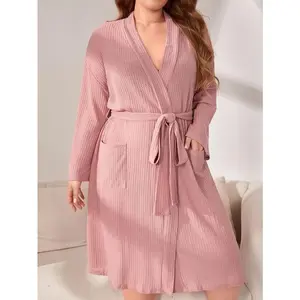 Oversized Women’s Long-Sleeve Pocket Pajamas GARMENTARY