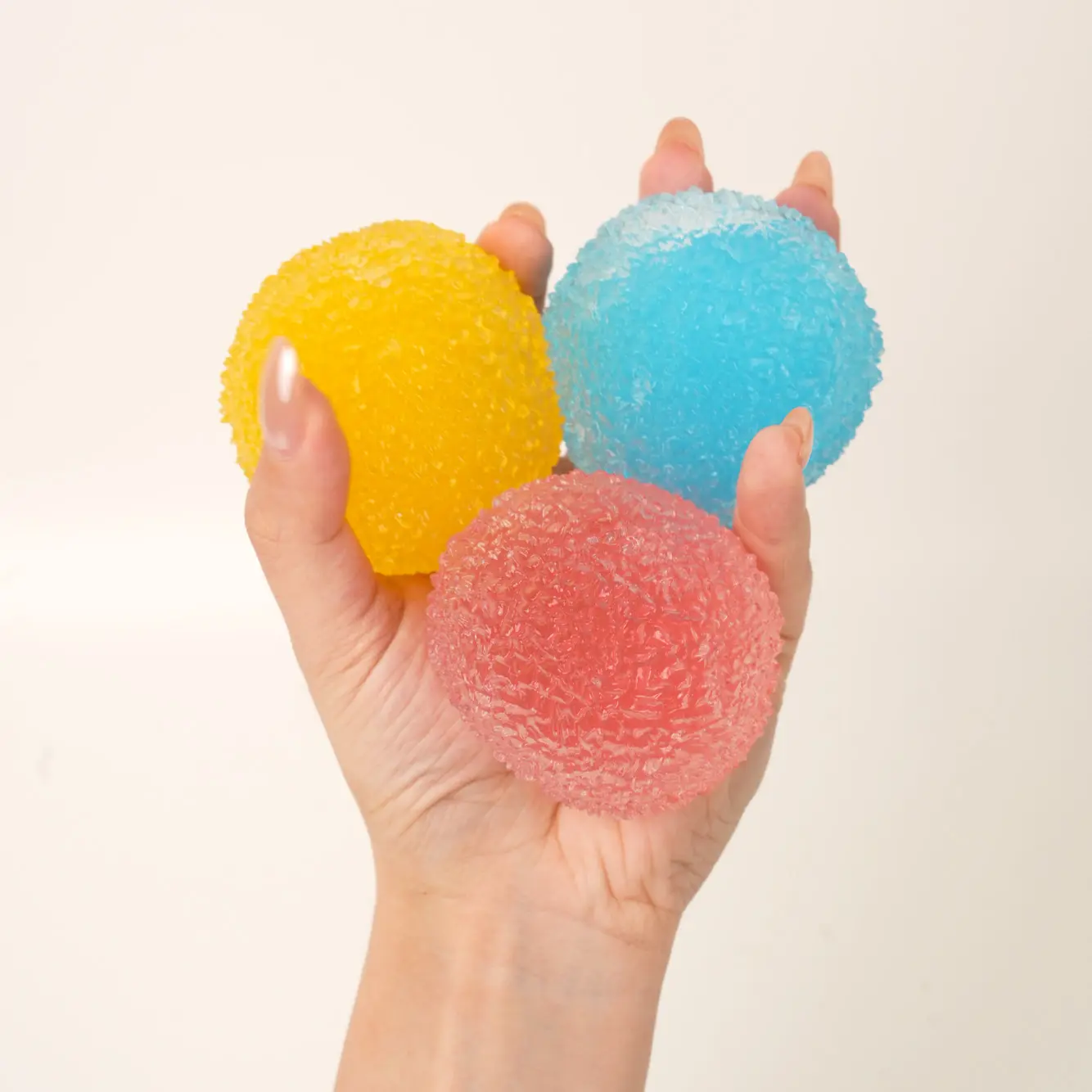 Pawtoto Handcrafted Crystal Mochi Ball Stress Relief Toy, Ideal for Classic & Novelty Toys Collections