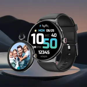 Pocket watch,2-in-1 smartwatch,AMOLED screen, magnetic rotating buttons, professional stopwatch, wireless call, 110+ sports modes