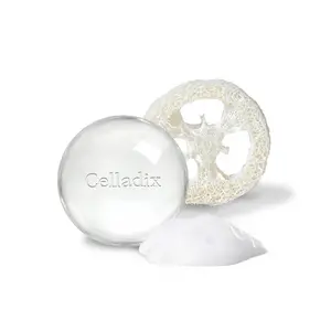 [Celladix Official] Crystal Facial Cleansing Soap Bar with Tray 4.2oz 1ea