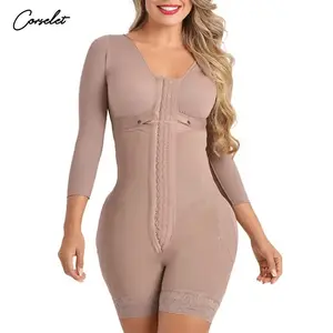 XS Stage 2 Post Surgery Colombian Fajas High Compression Garment Slimming Body Shaper Tummy Slimmer  Shapewear Waist Trainer