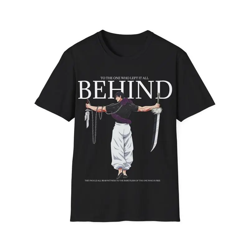 [100% Cotton] Toji T-Shirt, JJK Tshirt, Jujutsu Kaisen T-Shirt, Anime T-Shirt Menswear Top Golf Gift T-Shirt For Men And Women