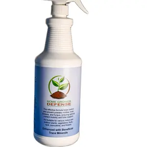 Home Grower Defense 32oz HOCl All-Natural Daily Plant & Home Sanitizer Spray - 100% Natural Sterilizing Formula for Mold Mildew Bacteria & Pests
