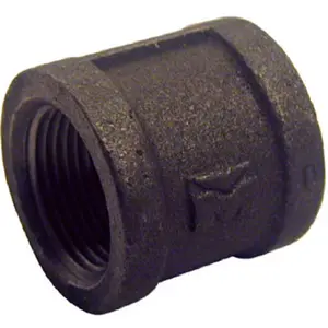 212 MAIN Pannext B-CPL03 Right-Hand Pipe Coupling, 0.38 in., Black, Compact Weight Household Appliance Parts