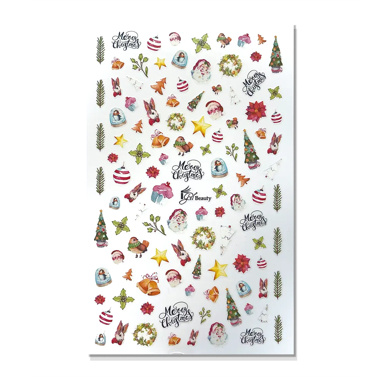 Nail Art Stickers - Christmas 53