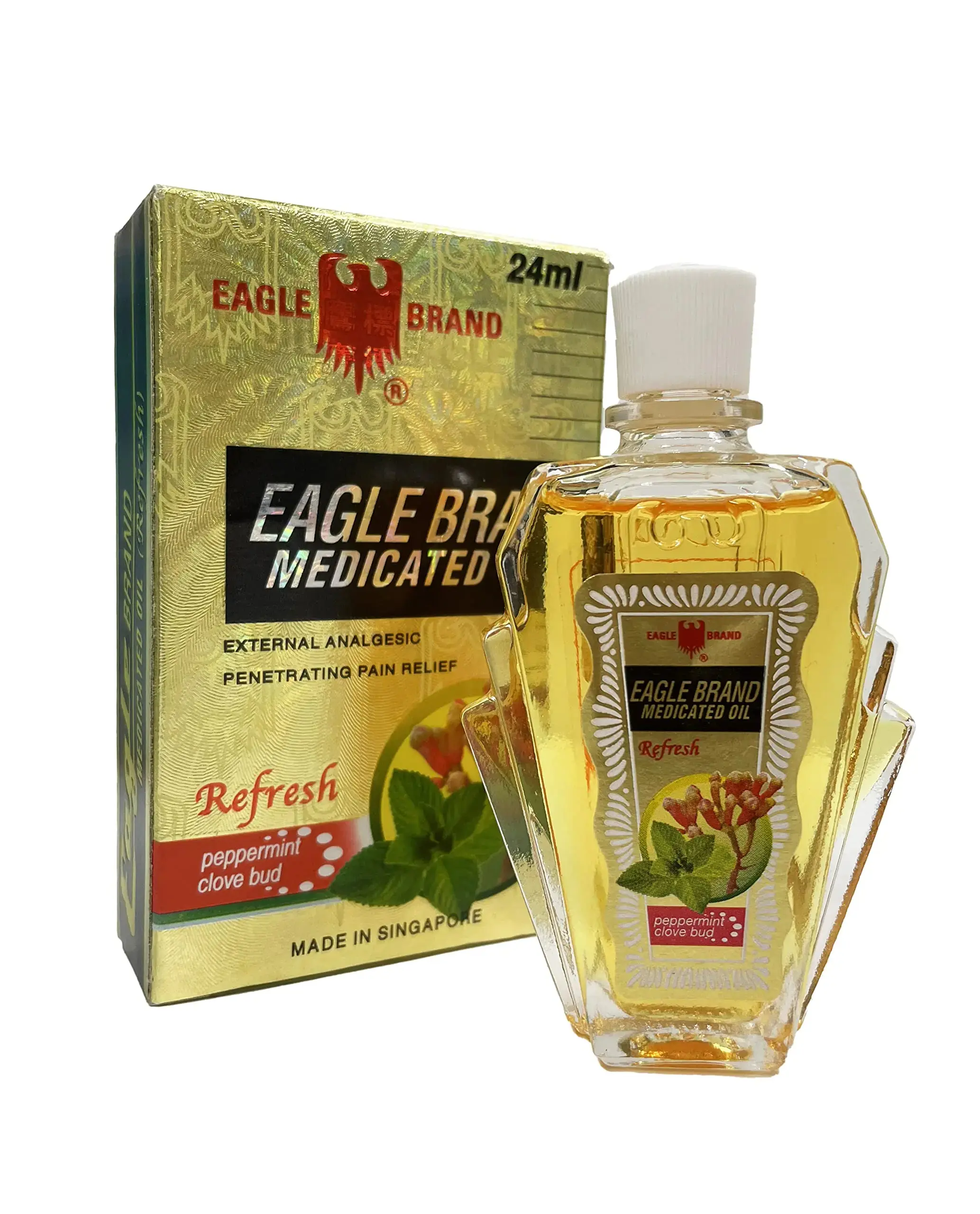 Medicated Oil External Analgesic (Refresh-Peppermint Clove Bud)