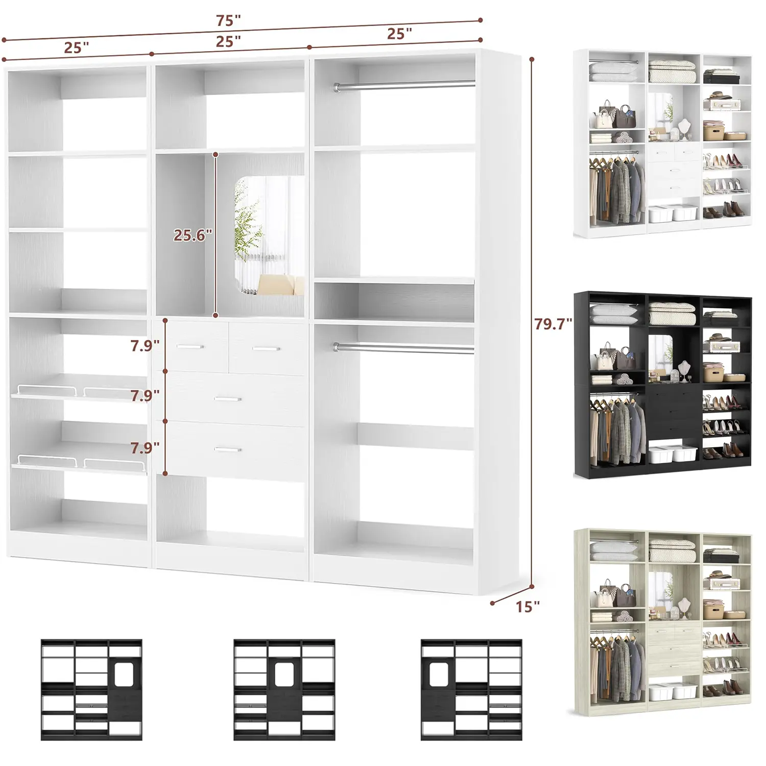 Clothes System Set of 3